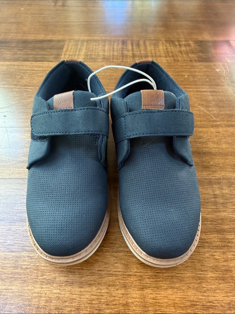 Nordstrom Rack Navy Boys Casual Shoes with Hook and Loop Strap
